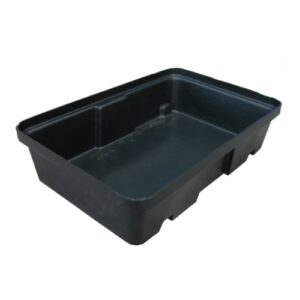Supplier of 20 Ltr Spill Tray with No Grid ST1-20-B-BK in UAE