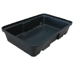 Supplier of 100 Ltr Spill Tray with No Grid ST1-100-B-BK in UAE
